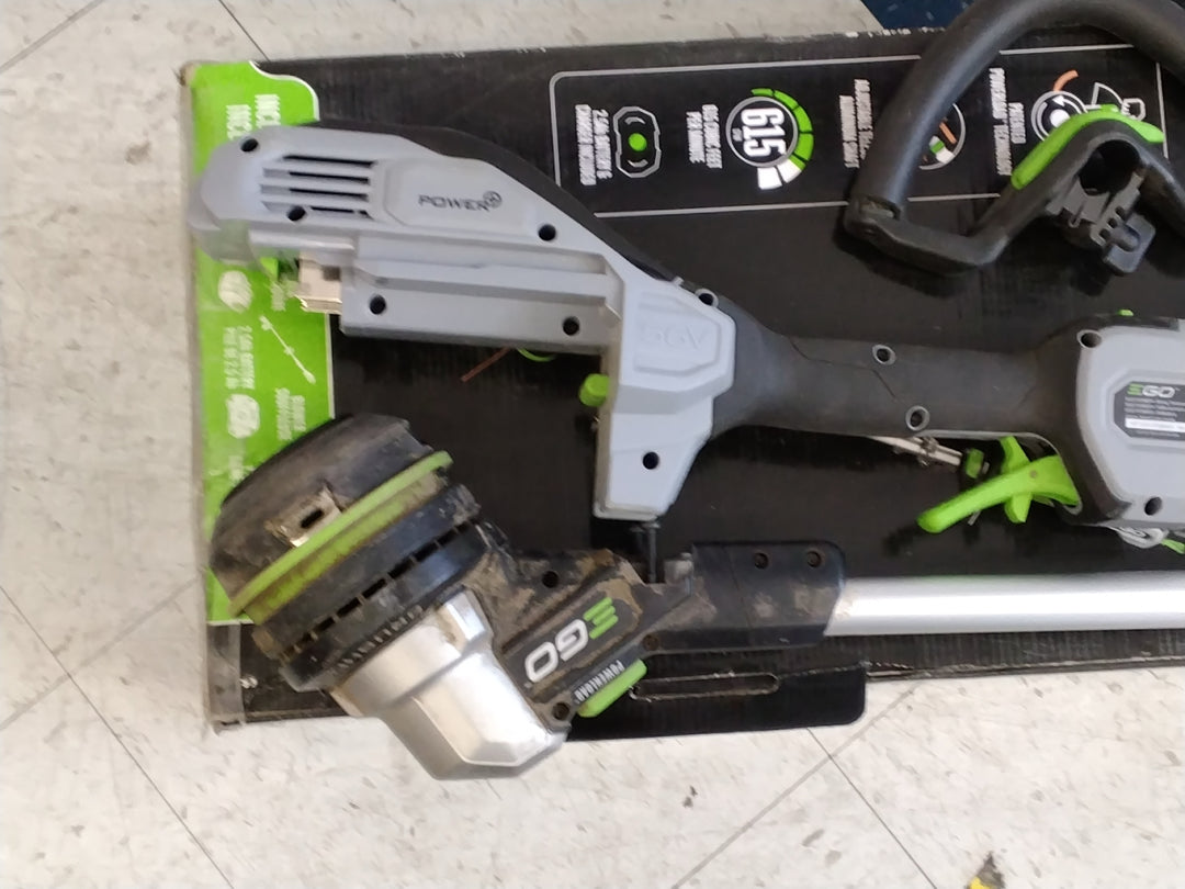 EGO POWER COMBO KIT 15" CORDLESS TRIMMER AND BLOWER COMBO KIT USED ACCEPTABLE CONDITION TESTED SEE VIDEO