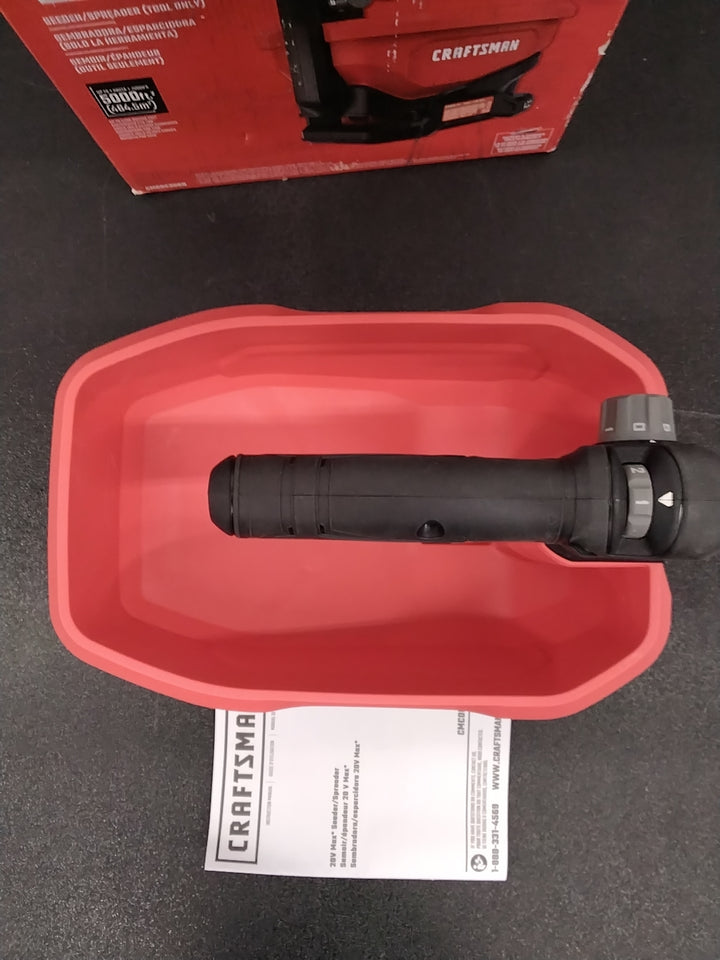 NEW UNUSED TESTED SEE VIDEO CM V20 SEEDER SPREADER BARE TOOL ONLY