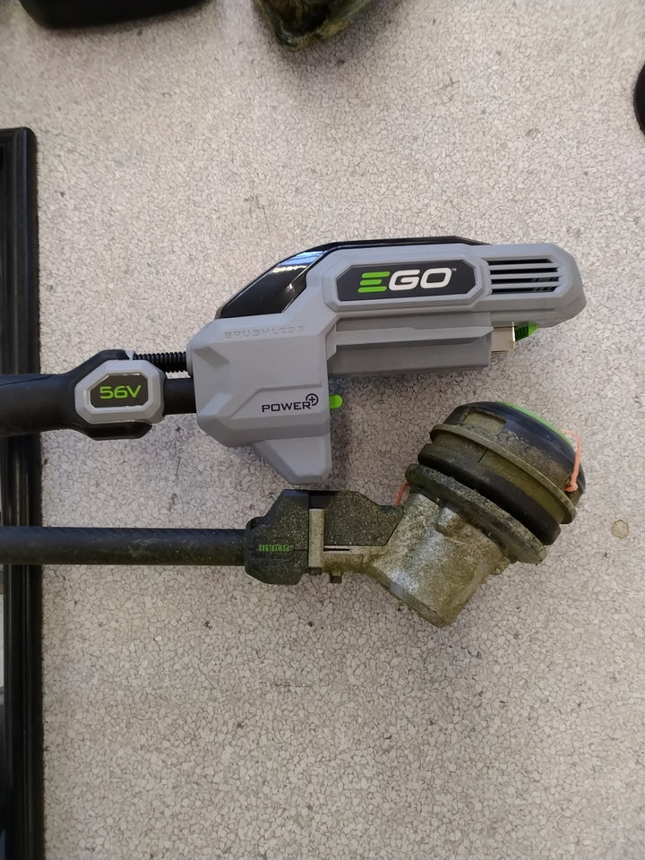 EGO 15" POWER PLUS CORDLESS STRING TRIMMER WITH POWER LOAD USED ACCEPTABLE CONDITION TESTED SEE VIDEO