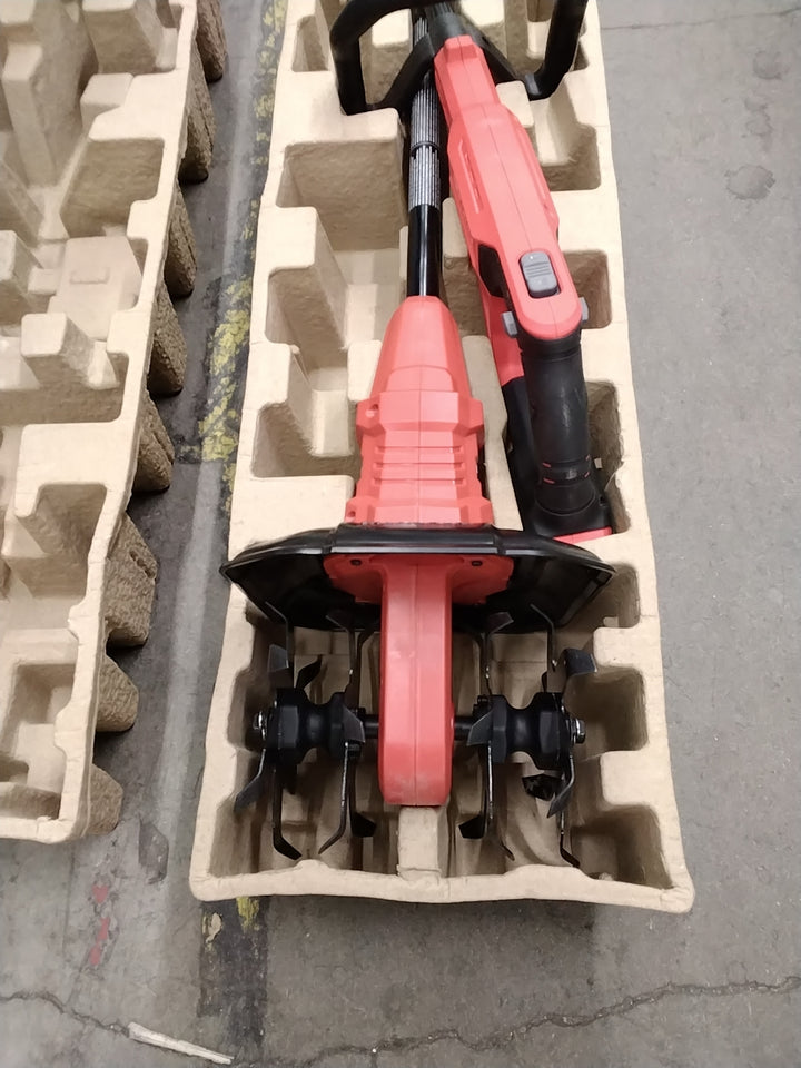LIKE NEW CONDITION TESTED SEE VIDEO Craftsman Cordless V20 8" Tiller/Cultivator