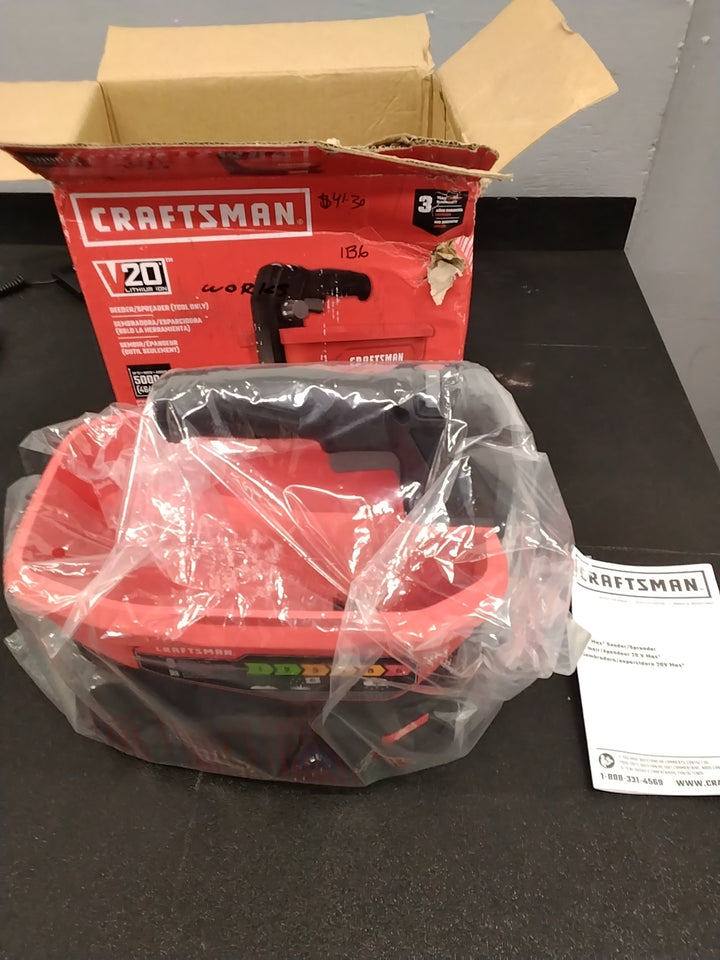 NEW UNUSED TESTED SEE VIDEO CM V20 SEEDER SPREADER BARE TOOL ONLY