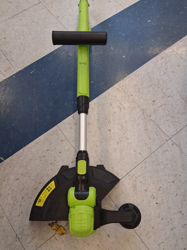 Steelite 20v cordless grass trimmer USED GOOD CONDITION TESTED SEE VIDEO