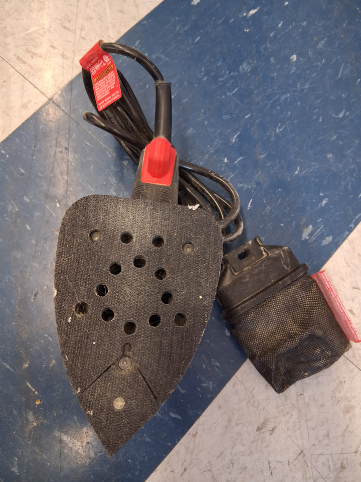 Used Good Condition Tested See Video CRAFTSMAN Detail Sander, Corded Mouse Sander for Woodworking, Includes Dust Bag Retail $69.00