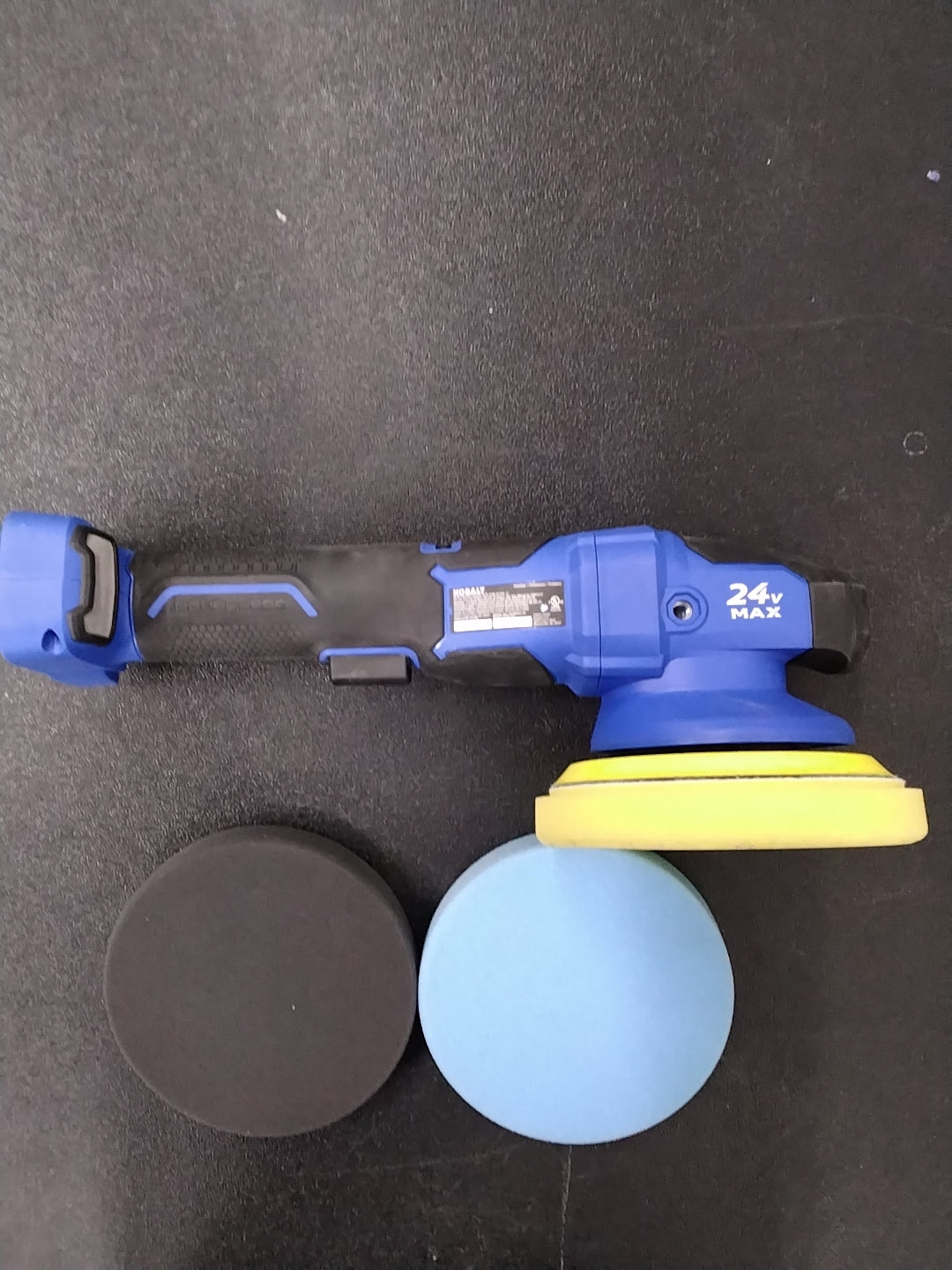 USED LIKE NEW TESTED SEE VIDEO Kobalt 6-in Variable Speed Cordless Polisher (Model KPO 124B-03, Item #1694006)
