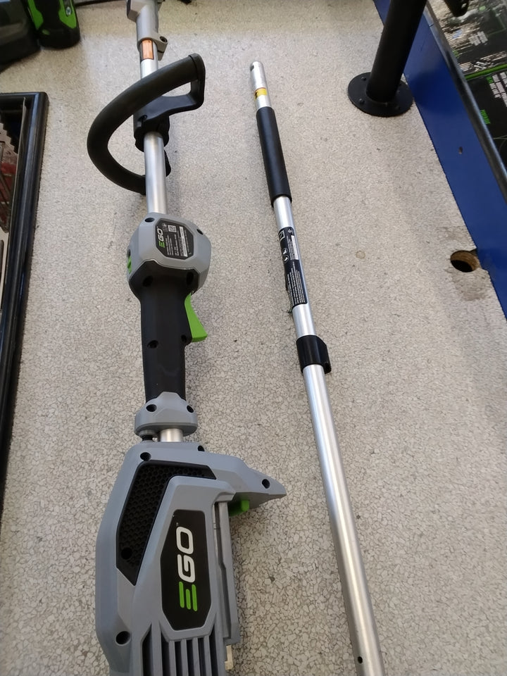 EGO 56 VOLT POWER HEAD 10" POLE SAW USED GOOD CONDITION TESTED SEE VIDEO