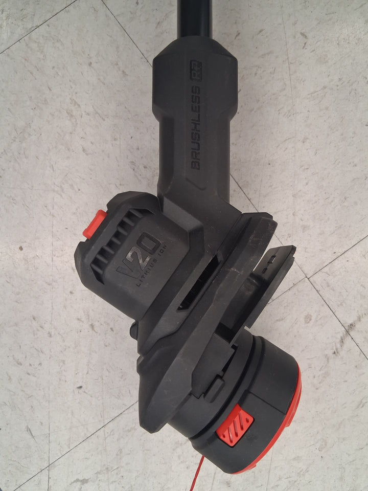 New open box CRAFTSMAN V20 WEEDWACKER String Trimmer & Blower Combo Kit (2.0Ah) (CMCK197D1) TESTED WORKS SEE VIDEO  HAS CHARGER NO BATTERY