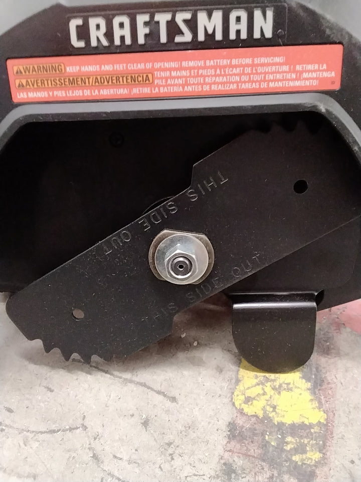 NEW UNUSED CONDITION TESTED SEE VIDEO Craftsman CMCECD400 - Cordless Edger, 20V TOOL ONLY SEE PICTURES