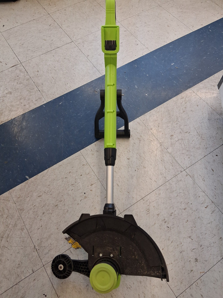 Steelite 20v cordless grass trimmer USED GOOD CONDITION TESTED SEE VIDEO