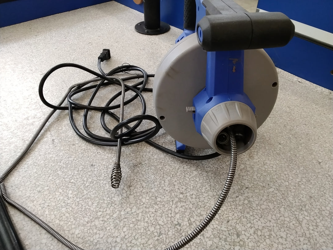 used acceptable condition tested see video KOBALT 25-FT CORDED DRAIN AUGER