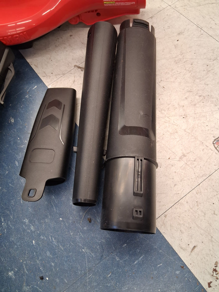 USED LIKE NEW TESTED SEE VIDEO  CRAFTSMAN 3-in-1 Leaf Blower, Vacuum and Mulcher, Backpack Blower Up to 260 MPH, 12 Amp, Corded Electric Leaf Collector (CMEBL7000) Retail $99.98