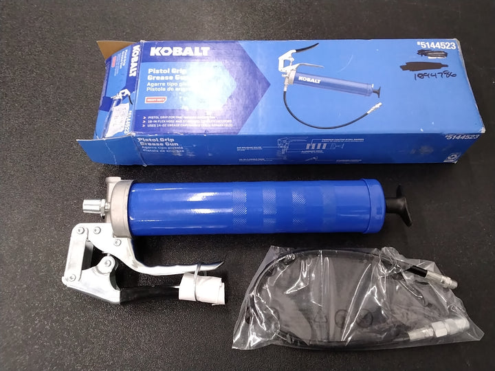 NEW UNUSED CONDITION Kobalt Pistol Grip Manual Grease Gun 18-Inches