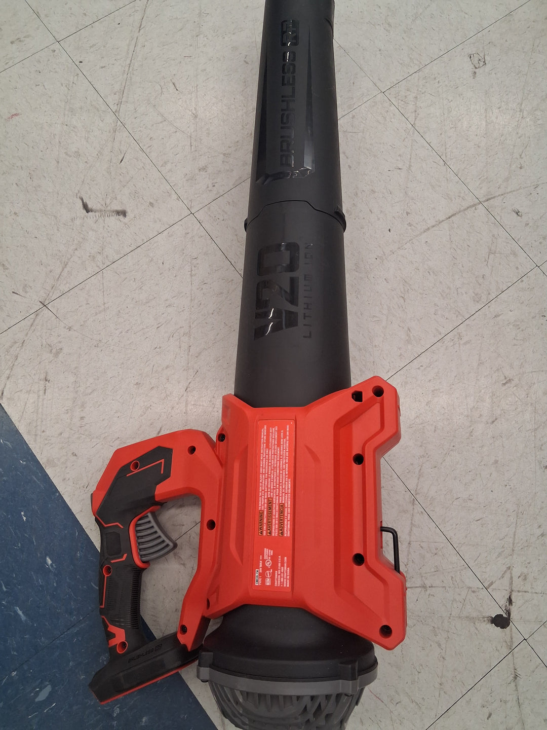 New open box CRAFTSMAN V20 WEEDWACKER String Trimmer & Blower Combo Kit (2.0Ah) (CMCK197D1) TESTED WORKS SEE VIDEO  HAS CHARGER NO BATTERY