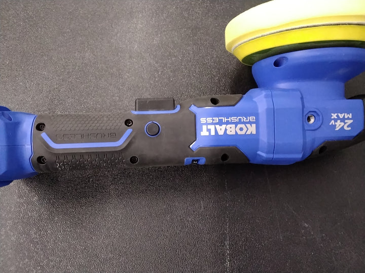 USED LIKE NEW TESTED SEE VIDEO Kobalt 6-in Variable Speed Cordless Polisher (Model KPO 124B-03, Item #1694006)