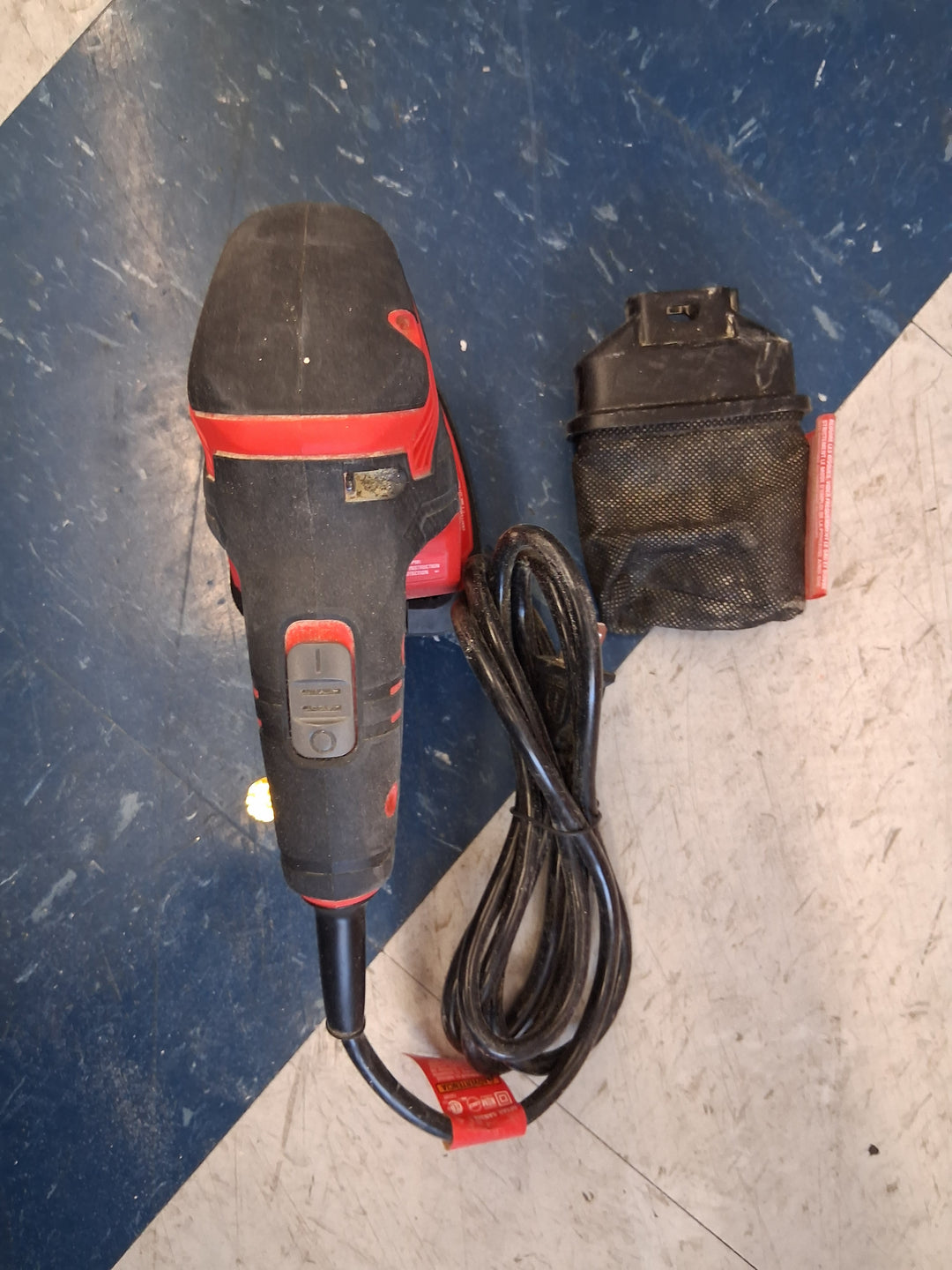 Used Good Condition Tested See Video CRAFTSMAN Detail Sander, Corded Mouse Sander for Woodworking, Includes Dust Bag Retail $69.00